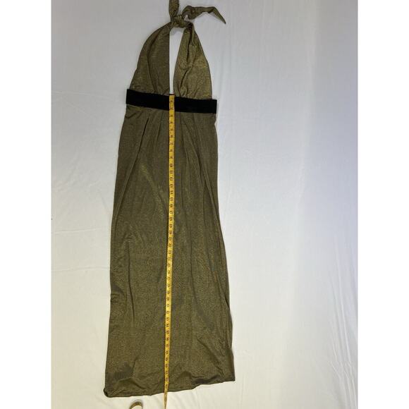 Vintage Y2K Halter Maxi dress Size Small - Picture 12 of 13